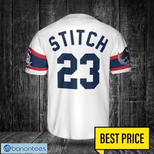 Chicago White Sox Lilo and Stitch White Baseball Jersey Shirt For Stitch Lover Sport Gift Custom Name Number Product Photo 3