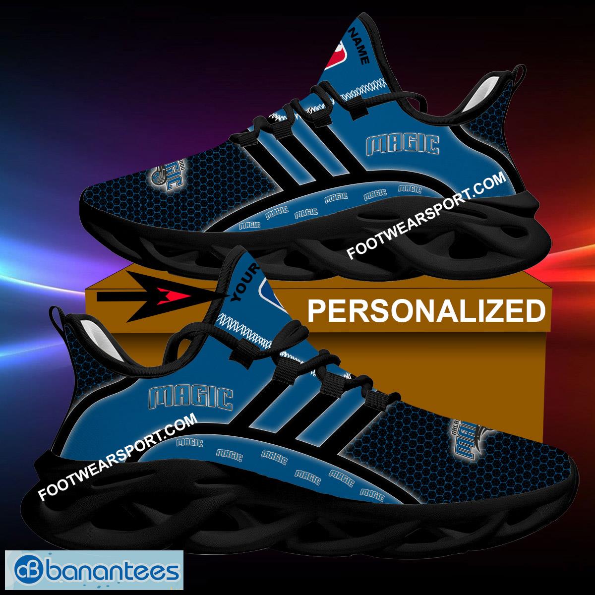 Custom Name NBA Orlando Magic Chunky Sneaker Icon For Men Women Fans Max Soul Shoes - NBA Orlando Magic Clunky Shoes New 2024 Personalized_1