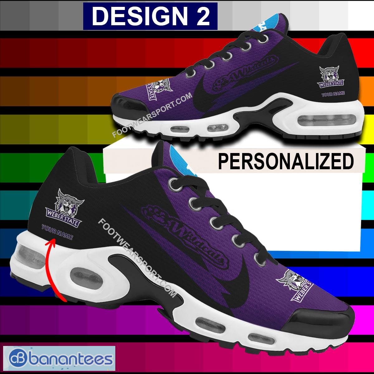 custom name ncaa2 weber state wildcats air cushion sport shoes design logo gift tn sneaker fans 1 image Custom Name NCAA2 Weber State Wildcats Air Cushion Sport Shoes Design Logo Gift TN Sneaker Fans - Style 2 NCAA2 Weber State Wildcats Air Cushion Sport Shoes Personalized