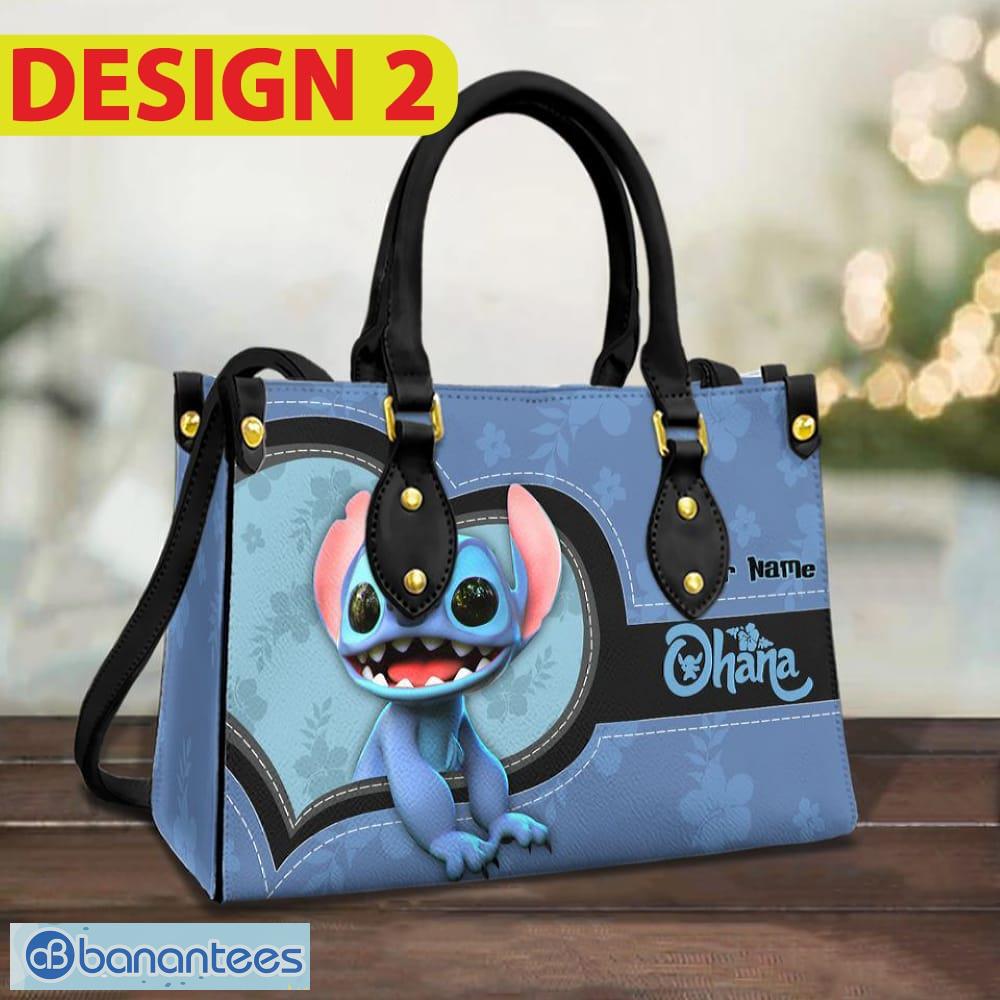 cute stitch lilo and stitch bag personalized leather handbag 1 image Cute Stitch Lilo and Stitch bag Personalized Leather Handbag - Cute Stitch Handbag, Lilo and Stitch leather bag Personalized Design 2