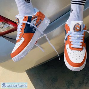 Denver Broncos 3D Air Force Shoes AF1 Shoes New Trending Sneakers Shoes Sport Lover Gift Product Photo 1