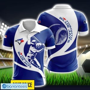 Toronto Blue Jays 3D Polo Shirt For Team New Trending Gift Product Photo 1