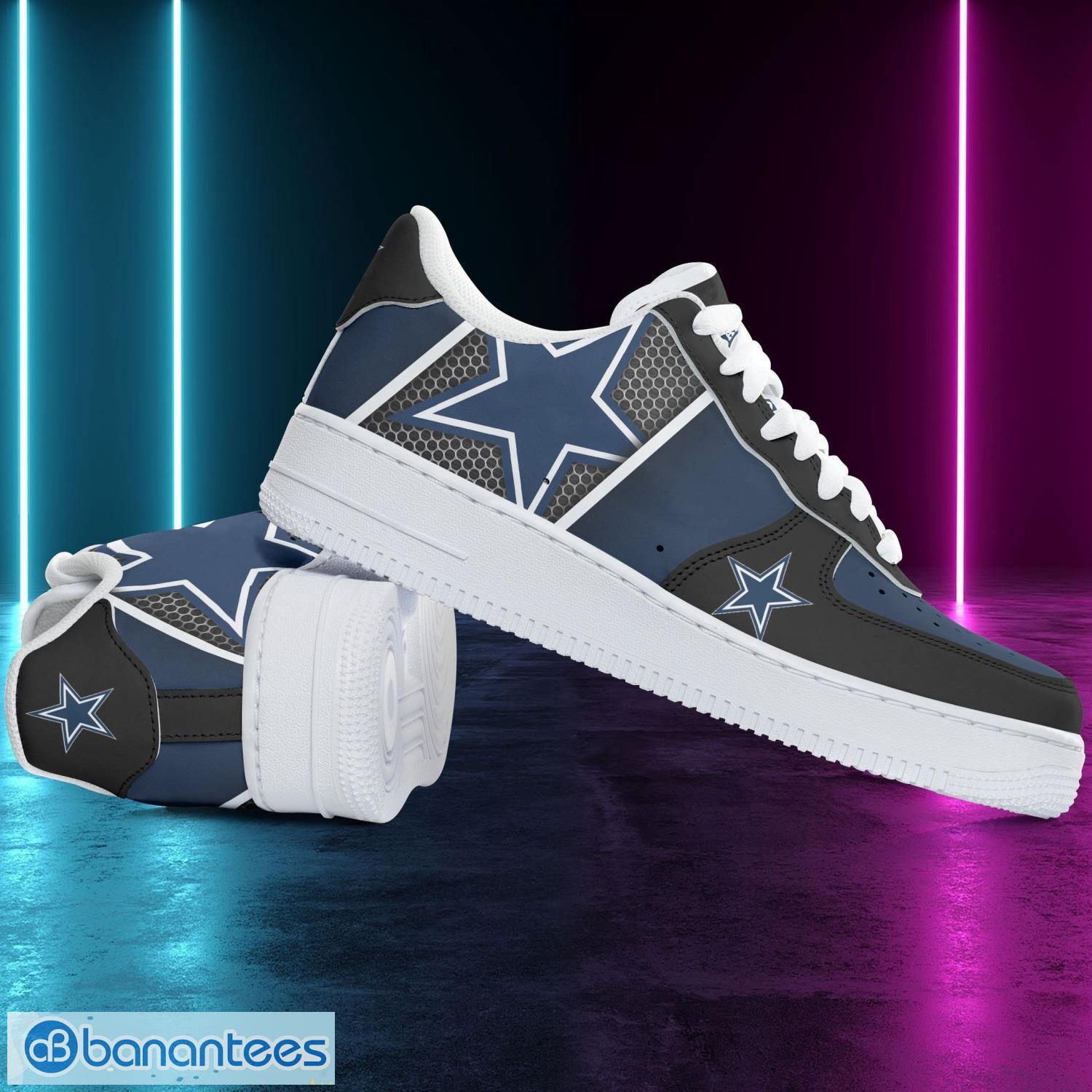 dallas cowboys air force 1 shoes team sneakers men women sneakers 1 image Dallas Cowboys Air Force 1 Shoes Team Sneakers Men Women Sneakers Product Photo 2