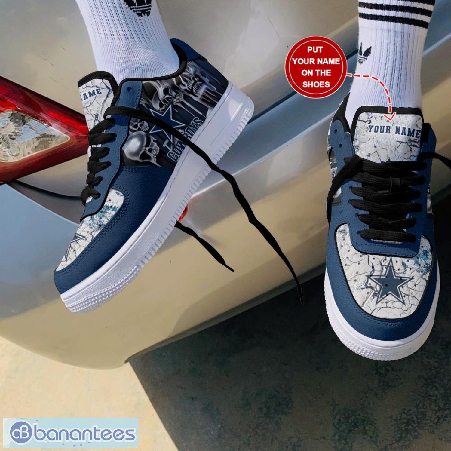 dallas cowboys personalized 3d air force shoes af1 shoes dallas cowboys sneakers image Dallas Cowboys Personalized 3D Air Force Shoes AF1 Shoes Dallas Cowboys Sneakers Product Photo 1