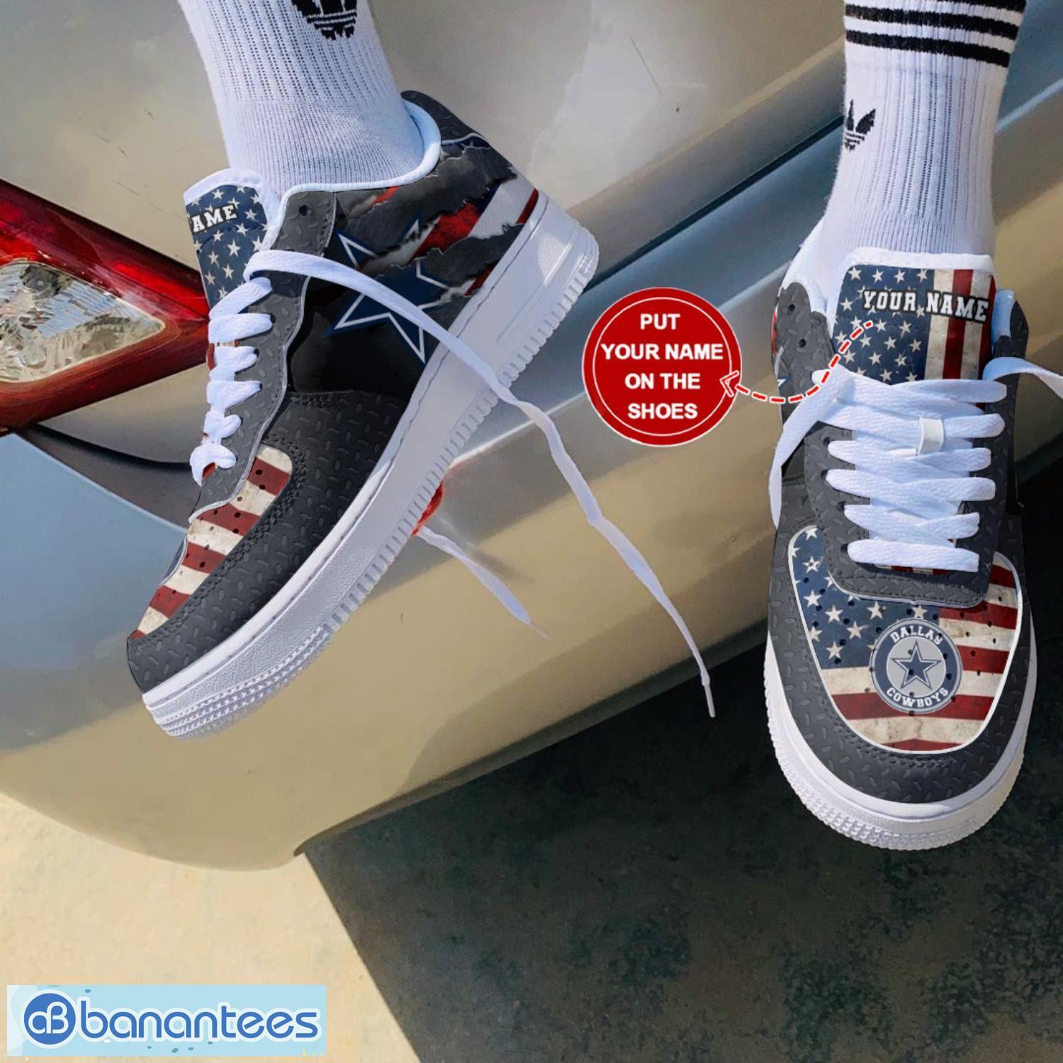 dallas cowboys personalized air force 1 shoes dallas cowboys shoes 1 image Dallas Cowboys Personalized Air Force 1 Shoes Dallas Cowboys Shoes Product Photo 2