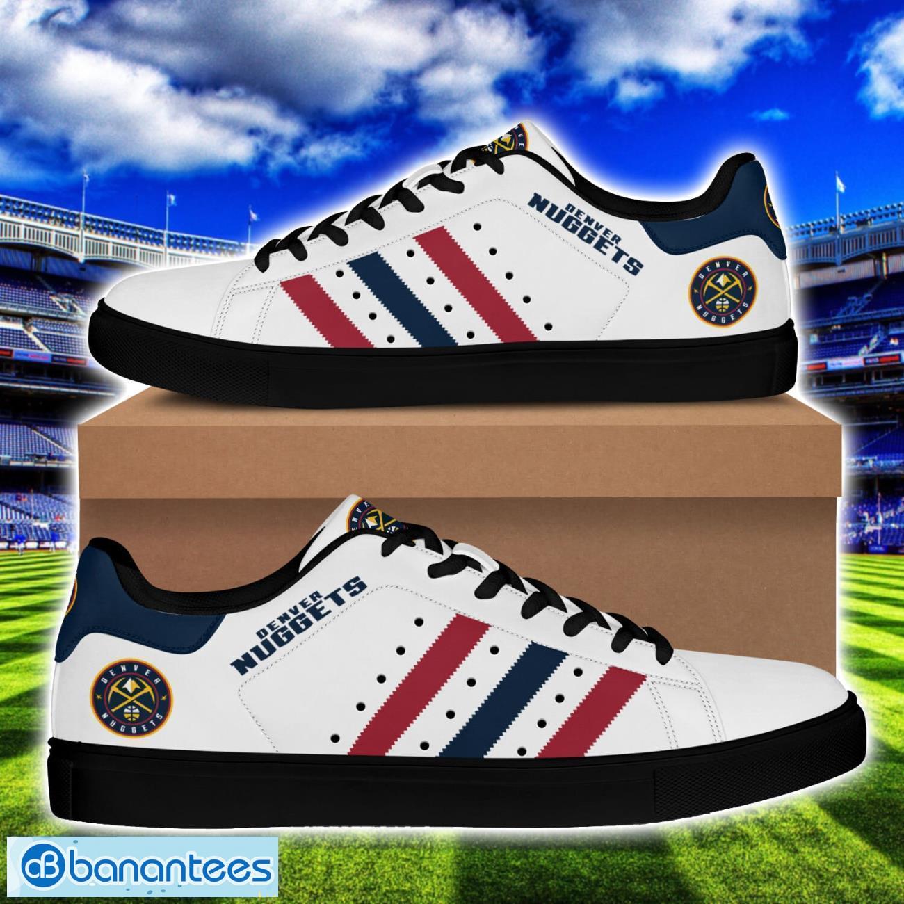 denver nuggets low top skate shoes stan smith team shoes 2 image Denver Nuggets Low Top Skate Shoes Stan Smith Team Shoes Product Photo 3