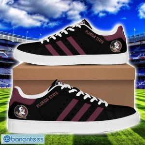 Florida State Seminoles Football Low Top Skate Shoes For Men And Women Florida State Seminoles Shoes Product Photo 1