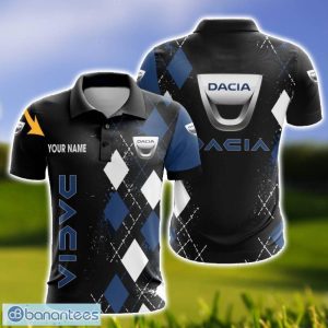 Dacia Caro And Logo 3D Polo Shirt For Men Limited Custom Name Product Photo 1