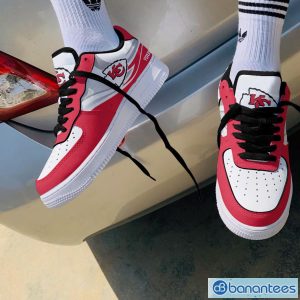 Kansas City Chiefs Personalized Air Force Shoes Custom Name For Fans Sport AF1 Shoes Product Photo 3