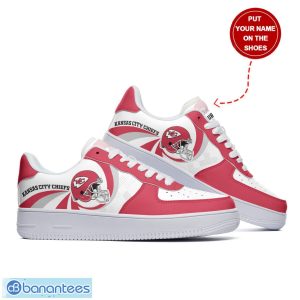 Kansas City Chiefs Personalized Air Force 1 Shoes Team Sneakers Men Women Sneakers Product Photo 2