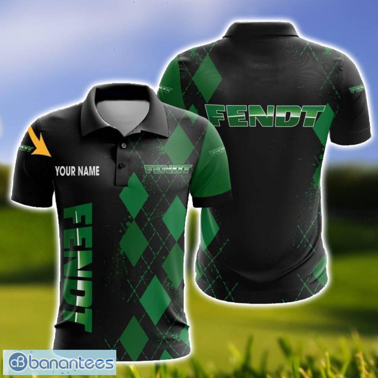 fendt caro and logo 3d polo shirt for men limited custom name image Fendt Caro And Logo 3D Polo Shirt For Men Limited Custom Name Product Photo 1