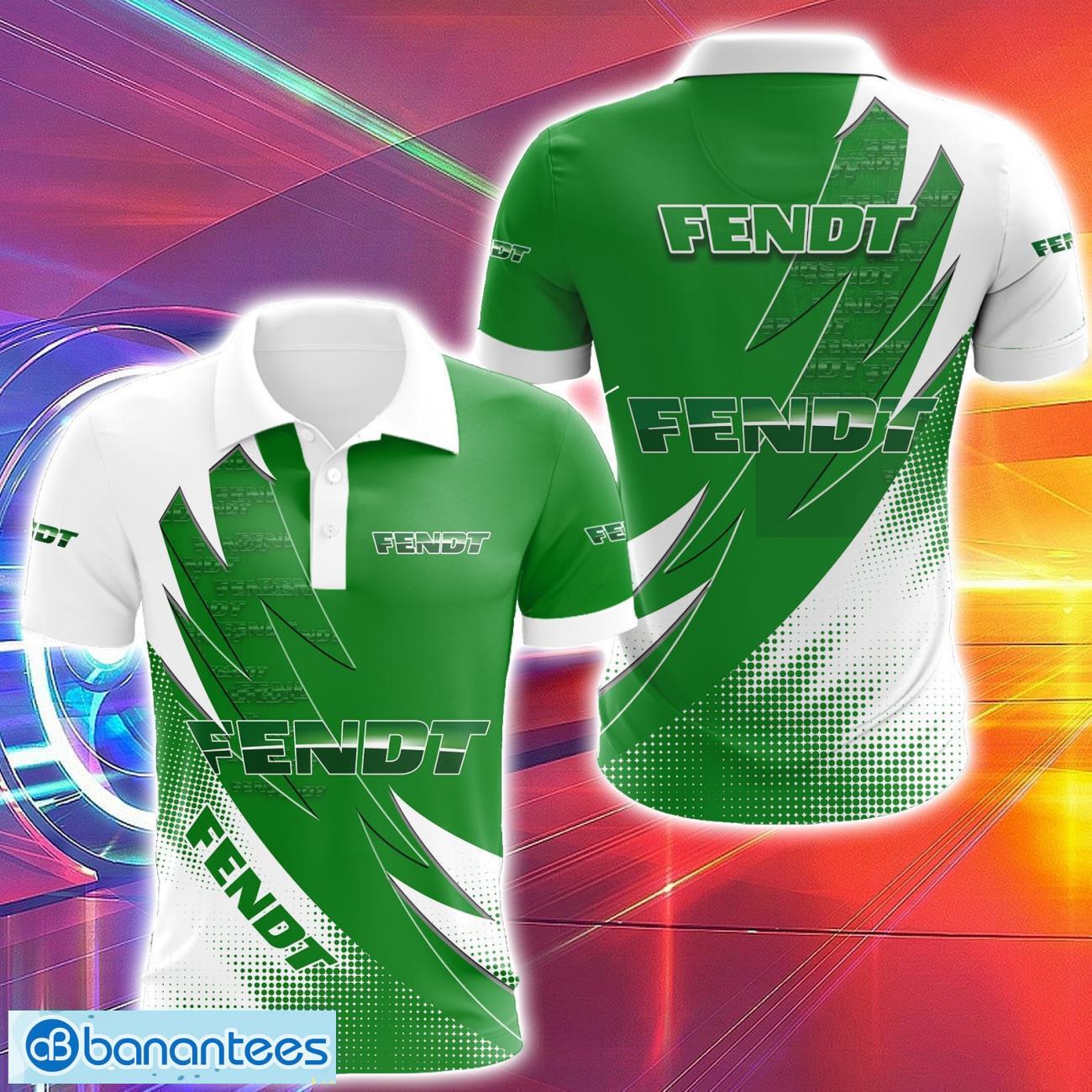 fendt new designs 3d polo shirt logo printed polo shirt for men gift image Fendt New Designs 3D Polo Shirt Logo Printed Polo Shirt For Men Gift Product Photo 1
