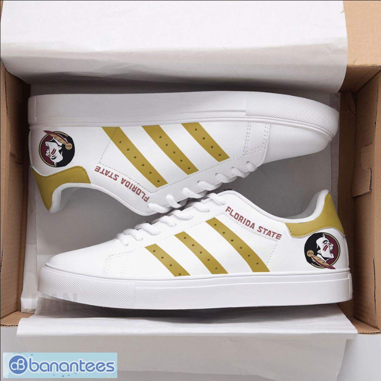 florida state seminoles football low top skate shoes for men and women limited for fans image Florida State Seminoles Football Low Top Skate Shoes For Men And Women Limited For Fans Product Photo 1