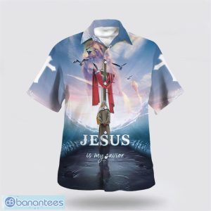 Jesus Walking On The Water Jesus Is My Savior Hawaiian Shirt Summer Gift For Men And Women Product Photo 1