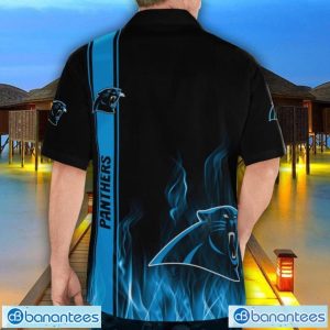 Carolina Panthers Flame Designs 3D Hawaiian Shirt Special Gift For Fans Product Photo 2