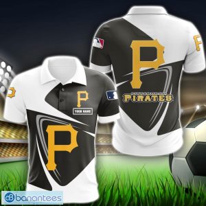 Pittsburgh Pirates Big Logo Team 3D Polo Shirt Sport Gift For Men Women Product Photo 1