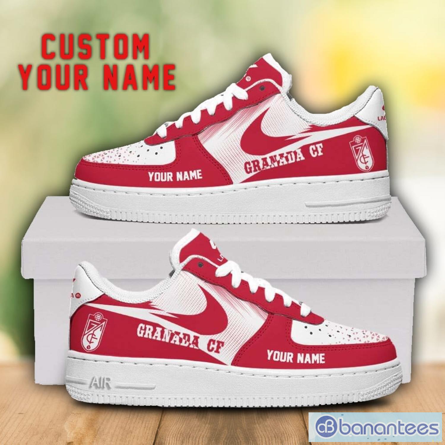 Granada Custom Name Air Force Shoes Men Women Sneakers AF1 For Fans Product Photo 1