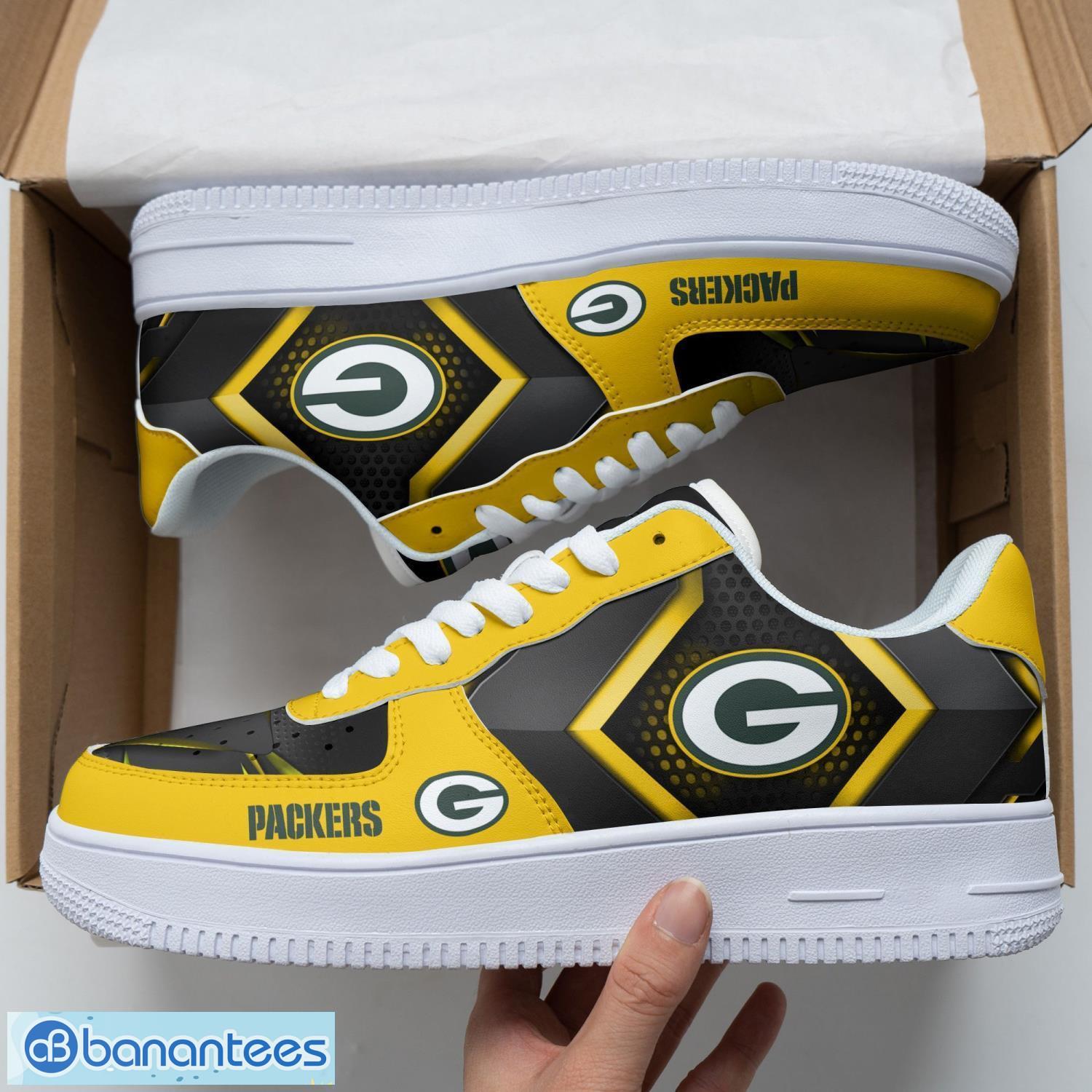 green bay packers 3d air force shoes af1 shoes great gift men and women sneakers image Green Bay Packers 3D Air Force Shoes AF1 Shoes Great Gift Men And Women Sneakers Product Photo 1