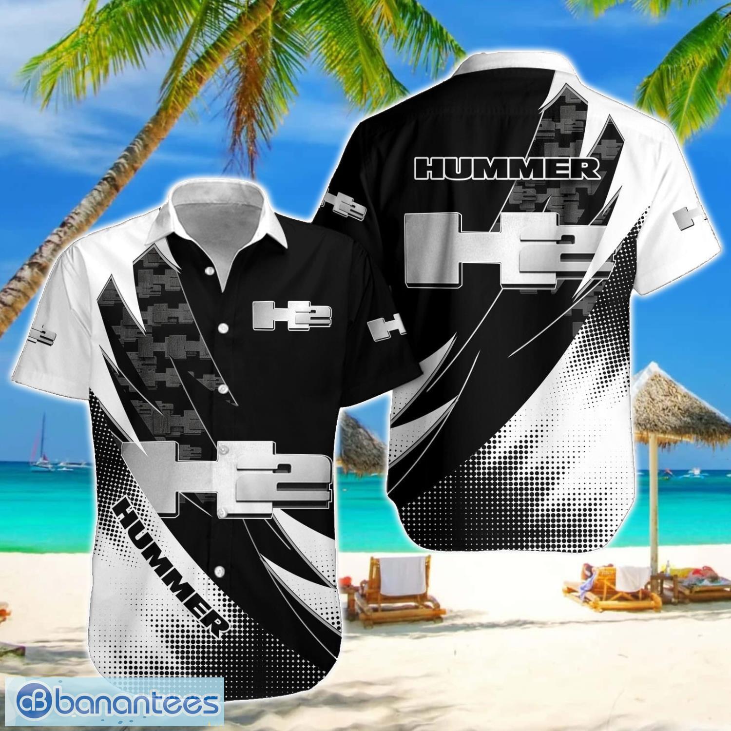 H2 Hummer 3D Printing Hawaiian Shirt For Men And Women Beach Shirt Summer Gift Product Photo 1