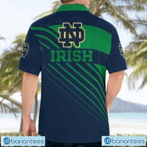 Notre Dame Fighting IrishHawaii Shirt 3D Full Printed Beach Shirt For Men And Women Product Photo 2