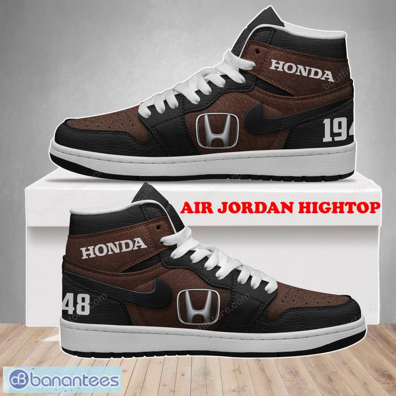 honda air jordan hightop classic style sneaker for men women image Honda Air Jordan Hightop Classic Style Sneaker For Men Women Product Photo 1