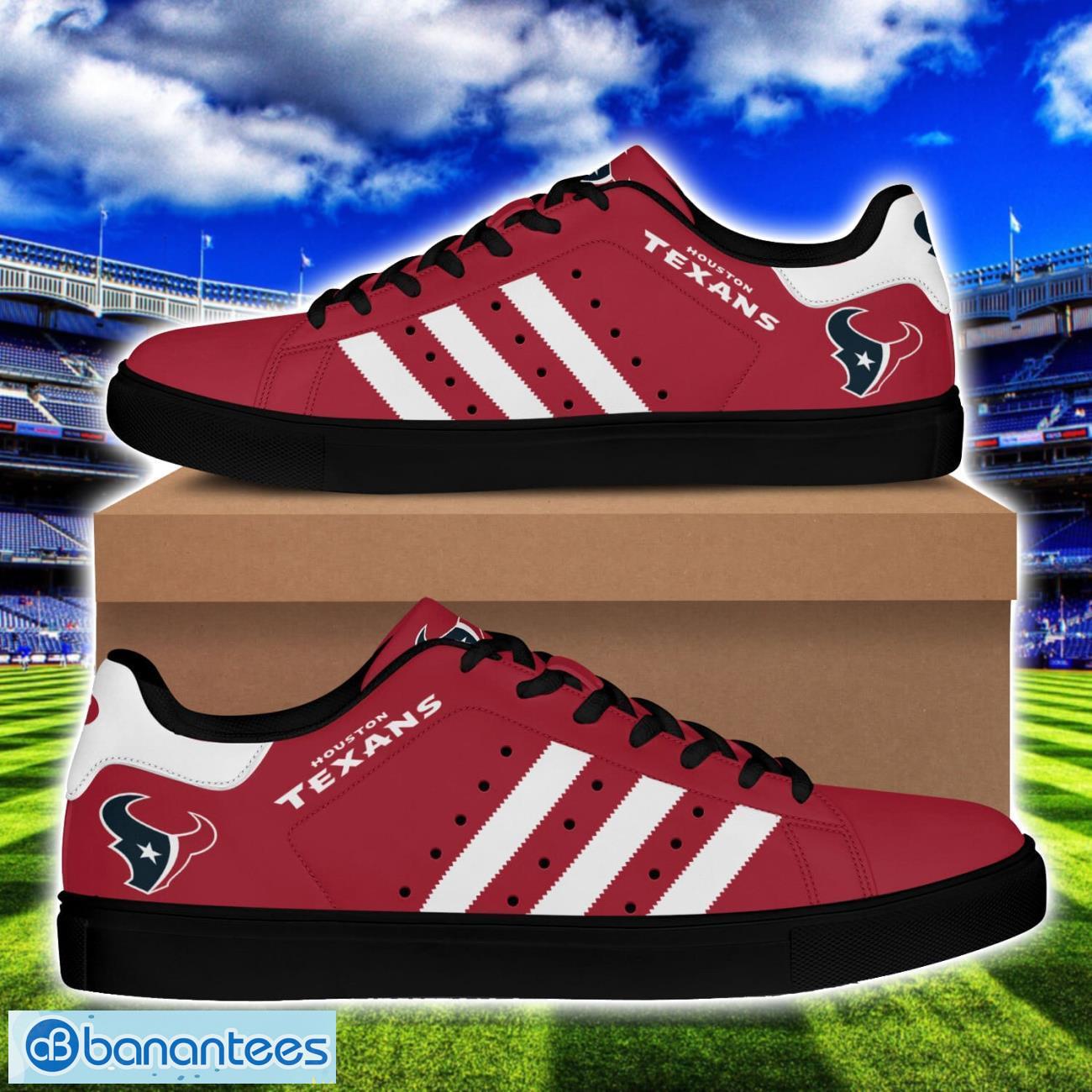 houston texans low top skate shoes for men and women sport gift 2 image Houston Texans Low Top Skate Shoes For Men And Women Sport Gift Product Photo 3