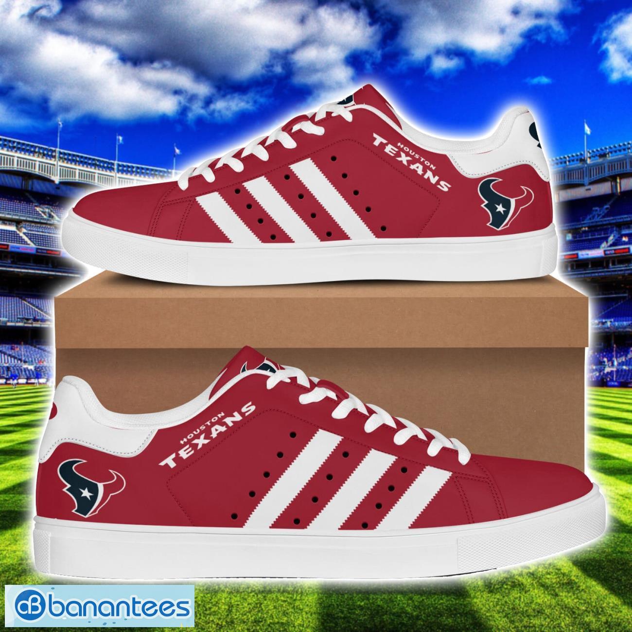 houston texans low top skate shoes for men and women sport gift image Houston Texans Low Top Skate Shoes For Men And Women Sport Gift Product Photo 1