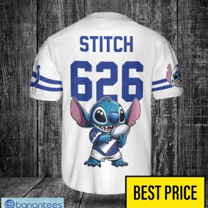 Indianapolis Colts Lilo and Stitch Champions White Baseball Jersey Shirt For Fans Unique Gift Custom Name Number Product Photo 3