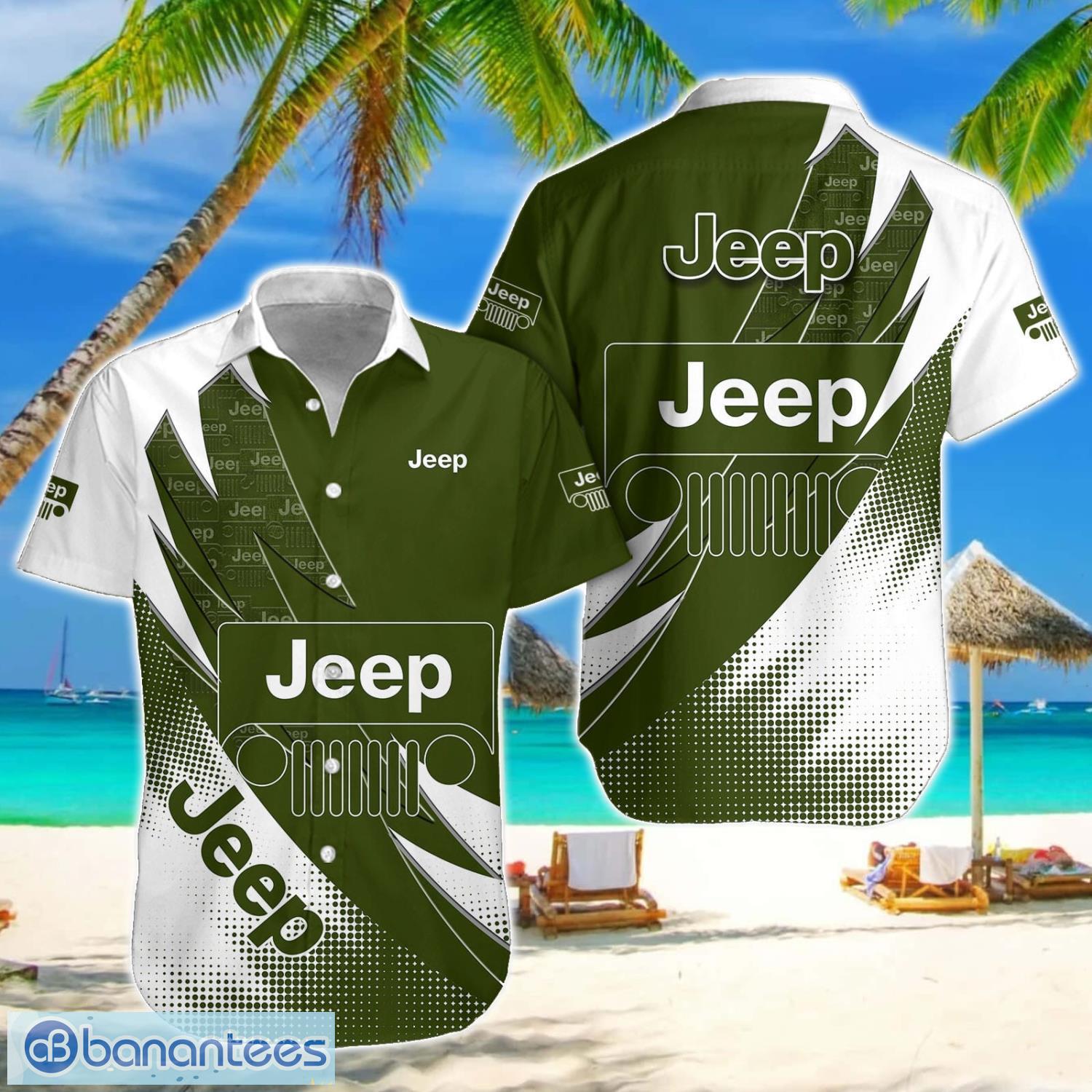 Jeep 3D Printing Hawaiian Shirt For Men And Women Beach Shirt Summer Gift Product Photo 1