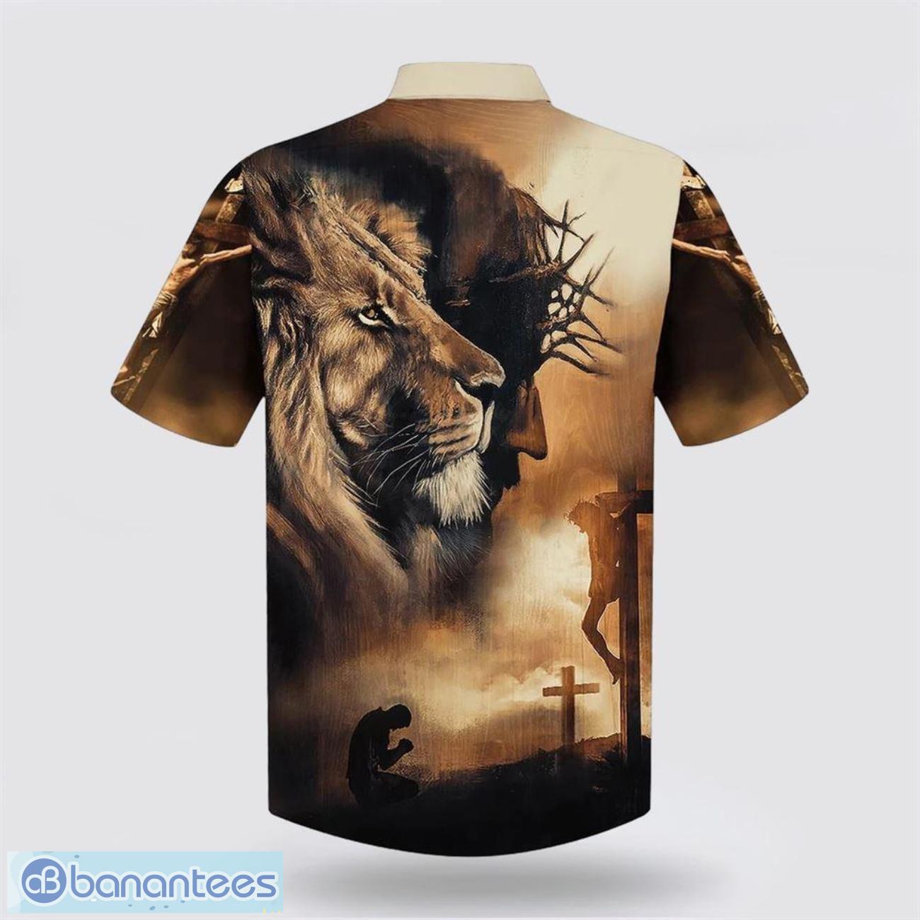 jesus the king of king hawaiian shirt holiday summer gift 1 image Jesus The King Of King Hawaiian Shirt Holiday Summer Gift Product Photo 2