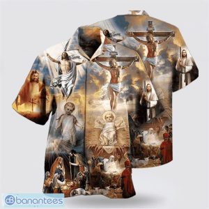 Jesus Pictures Christian Hawaiin Shirt Summer Gift Product Photo 1