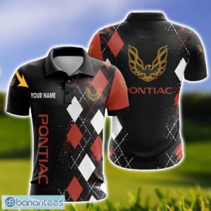 Firebird Pontiac Caro And Logo 3D Polo Shirt For Men Limited Custom Name Product Photo 1