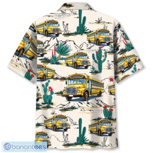 Funny School Bus Desert Aloha 3D Hawaiian Shirt Summer Gift For Men and Women Product Photo 1