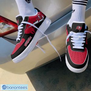 Tampa Bay Buccaneers 3D Air Force Shoes AF1 Shoes Sneakers Design Trend Limited For Fans Product Photo 2