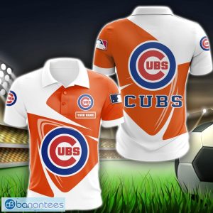 Chicago Cubs Big Logo Team 3D Polo Shirt Sport Gift For Men Women Product Photo 1