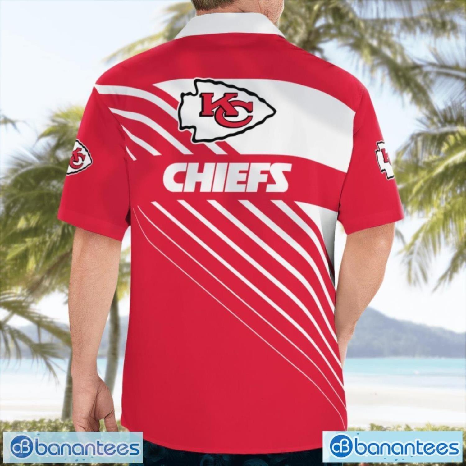 kansas city chiefshawaii shirt 3d full printed beach shirt for men and women 1 image Kansas City ChiefsHawaii Shirt 3D Full Printed Beach Shirt For Men And Women Product Photo 2