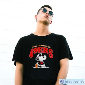 Snoopy San Francisco 49ers Football Fan Shirt - G500 Gildan T-Shirt