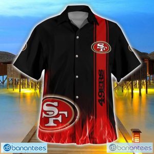 San Francisco 49ers Flame Designs 3D Hawaiian Shirt Special Gift For Fans Product Photo 1