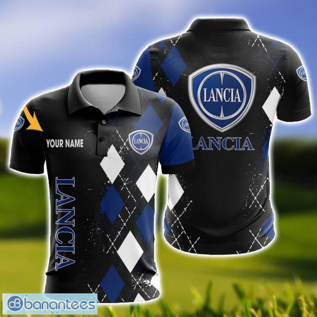 lancia caro and logo 3d polo shirt for men limited custom name image Lancia Caro And Logo 3D Polo Shirt For Men Limited Custom Name Product Photo 1
