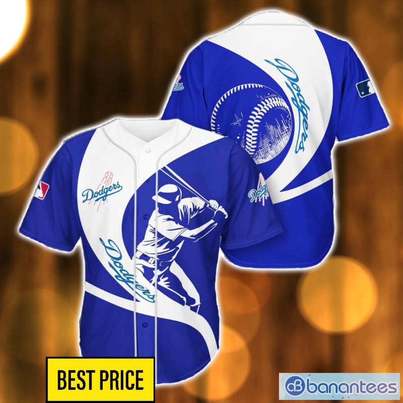 los angeles dodgers 3d baseball jersey shirt team gift for men and women image Los Angeles Dodgers 3D Baseball Jersey Shirt Team Gift For Men And Women Product Photo 1