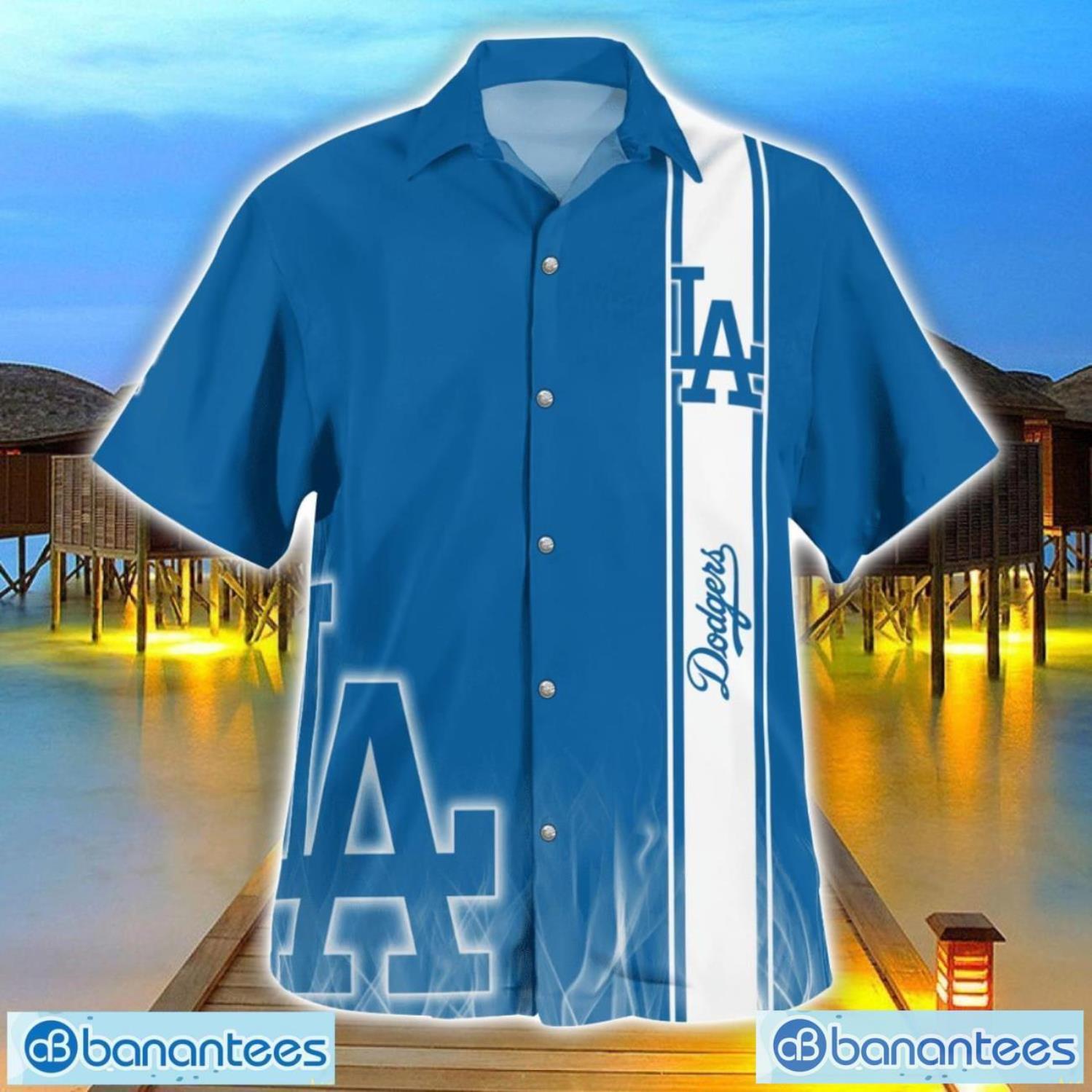los angeles dodgers flame designs 3d hawaiian shirt special gift for fans image Los Angeles Dodgers Flame Designs 3D Hawaiian Shirt Special Gift For Fans Product Photo 1