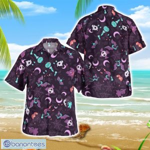 Pokemon Dark Type Hawaiian Shirt Summer Gift Beach Shirt Men Women Shirt Product Photo 1