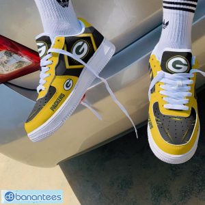 Green Bay Packers 3D Air Force Shoes AF1 Shoes Great Gift Men And Women Sneakers Product Photo 2