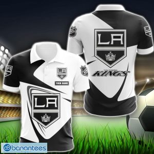Los Angeles Kings Big Logo Team 3D Polo Shirt Sport Gift For Men Women Product Photo 1