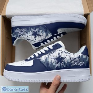 Dallas Cowboys Team Personalized Air Force 1 Shoes Special Gift AF1 Shoes Product Photo 1