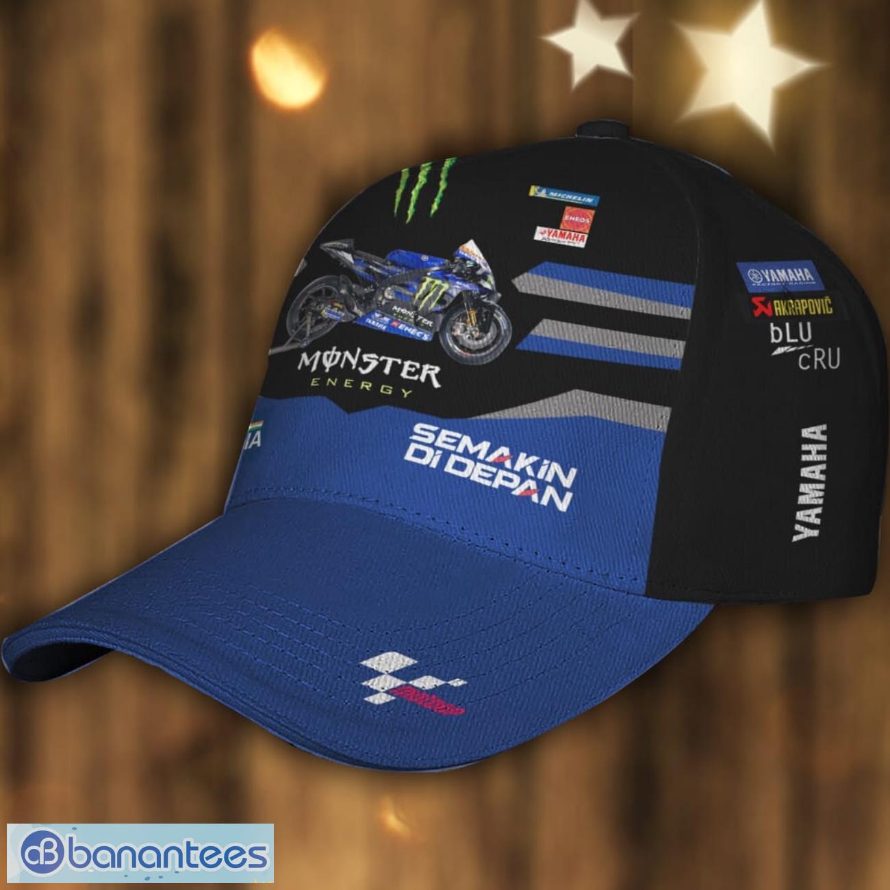 monster energy yamaha motogp 2024 3d cap gift for men fathers day gift 1 image Monster Energy Yamaha MotoGP 2024 3D Cap Gift For Men Father's Day Gift Product Photo