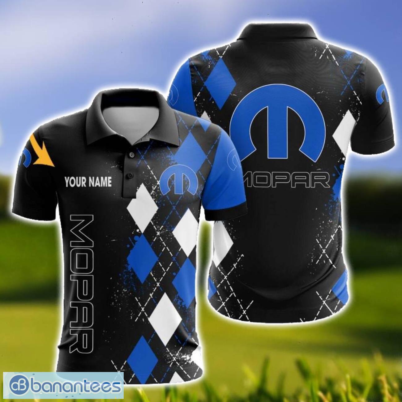 mopar caro and logo 3d polo shirt for men limited custom name image Mopar Caro And Logo 3D Polo Shirt For Men Limited Custom Name Product Photo 1
