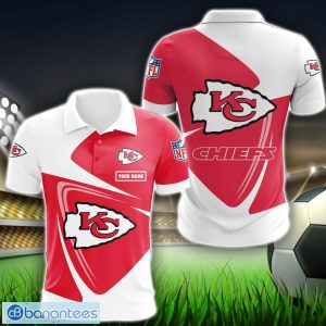 Kansas City Chiefs Big Logo Team 3D Polo Shirt Sport Gift For Men Women Product Photo 1