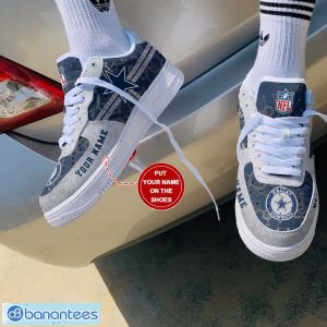 Dallas Cowboys Personalized Air Force 1 Shoes Unique Sport Season Gift Product Photo 2