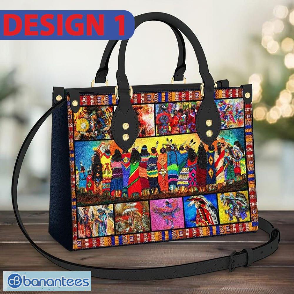 native american bag bohemian custom bag leather handbag image Native American bag Bohemian Custom bag Leather Handbag - Native American leather bag, Bohemian Handbag, Custom leather bag Design 1